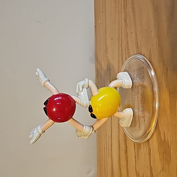 M&MS Vintage clear plastic acrylic Candy Dish - Picture 3 of 5